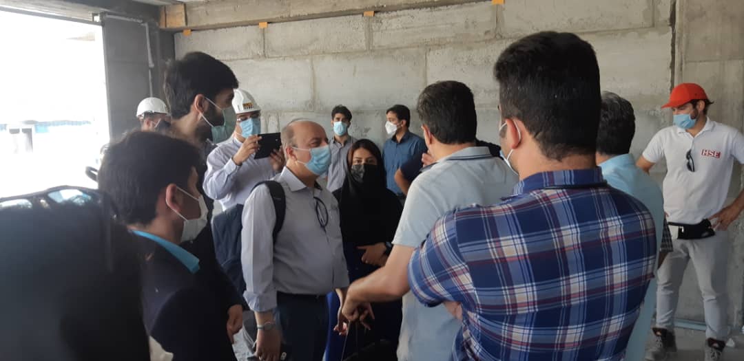 بازدید تیم دانشجویان دوره دکترای مدیریت پروژه و ساخت از پروژه‌های اندیشه