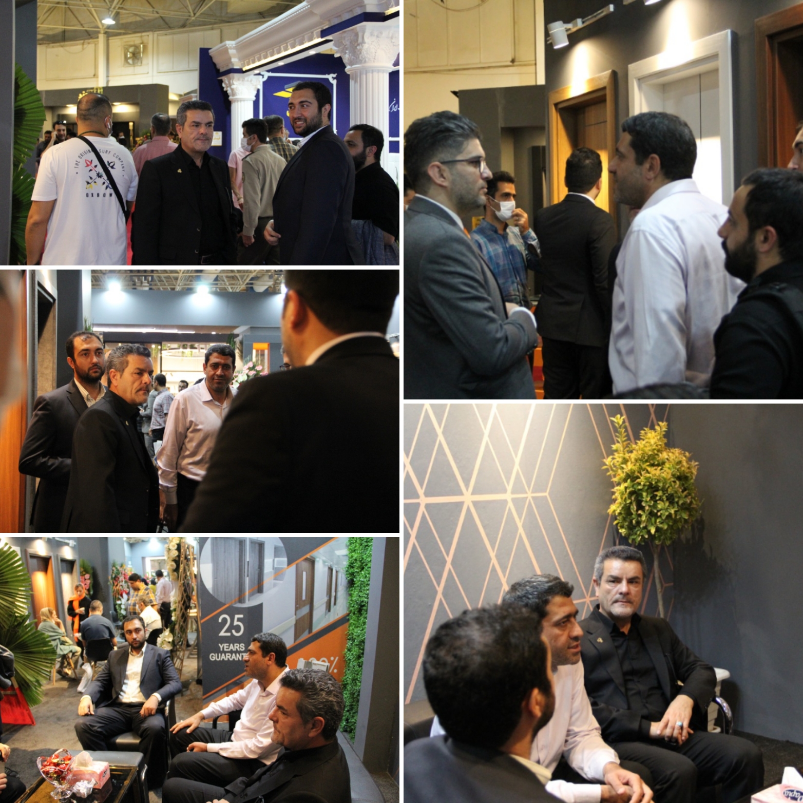 بازدید از نمایشگاه صنعت ساختمان