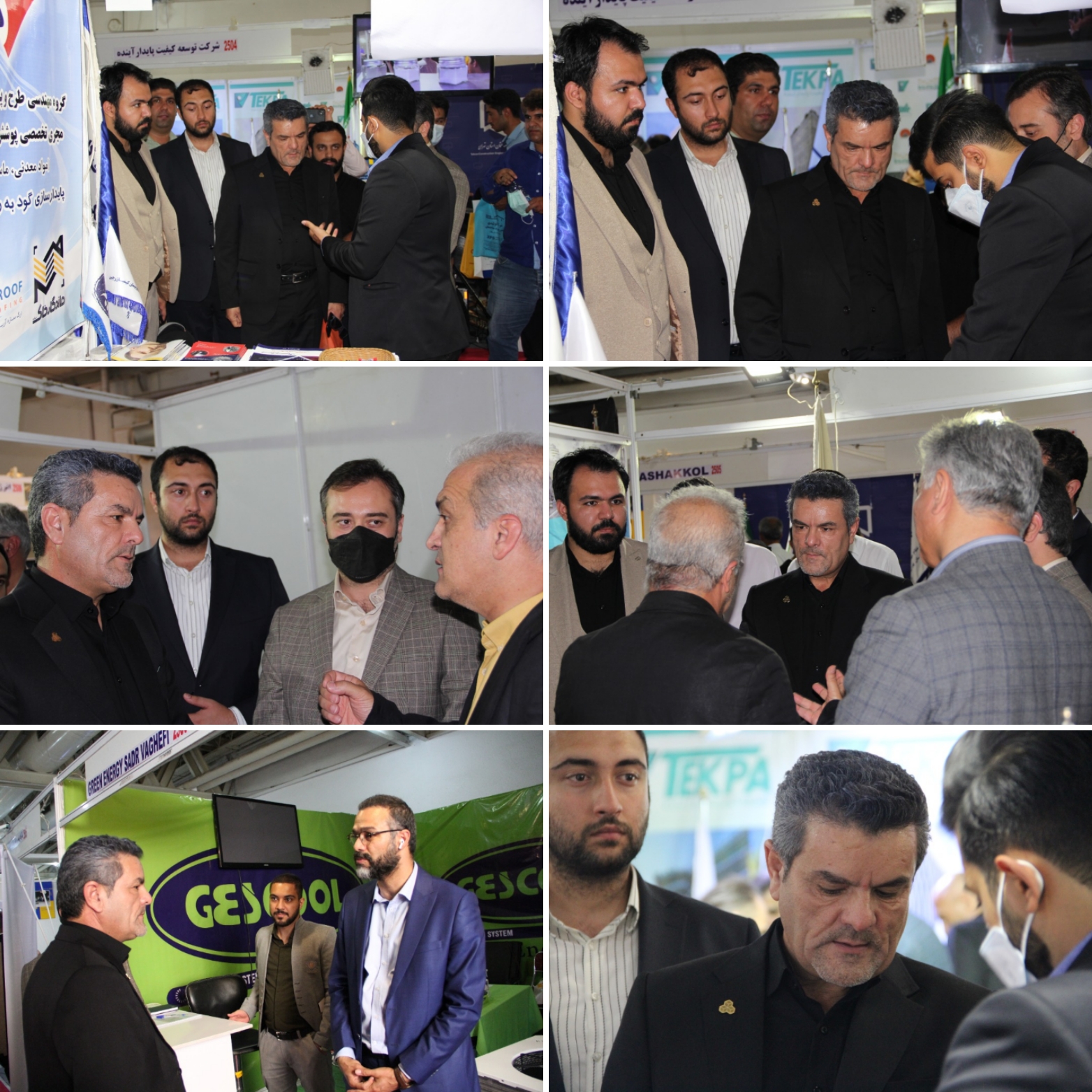 بازدید از نمایشگاه صنعت ساختمان