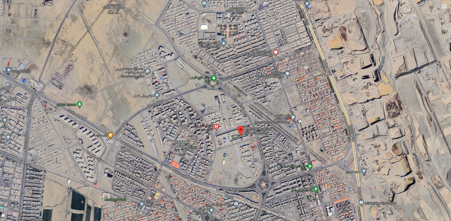 نقشه ایرانشهر