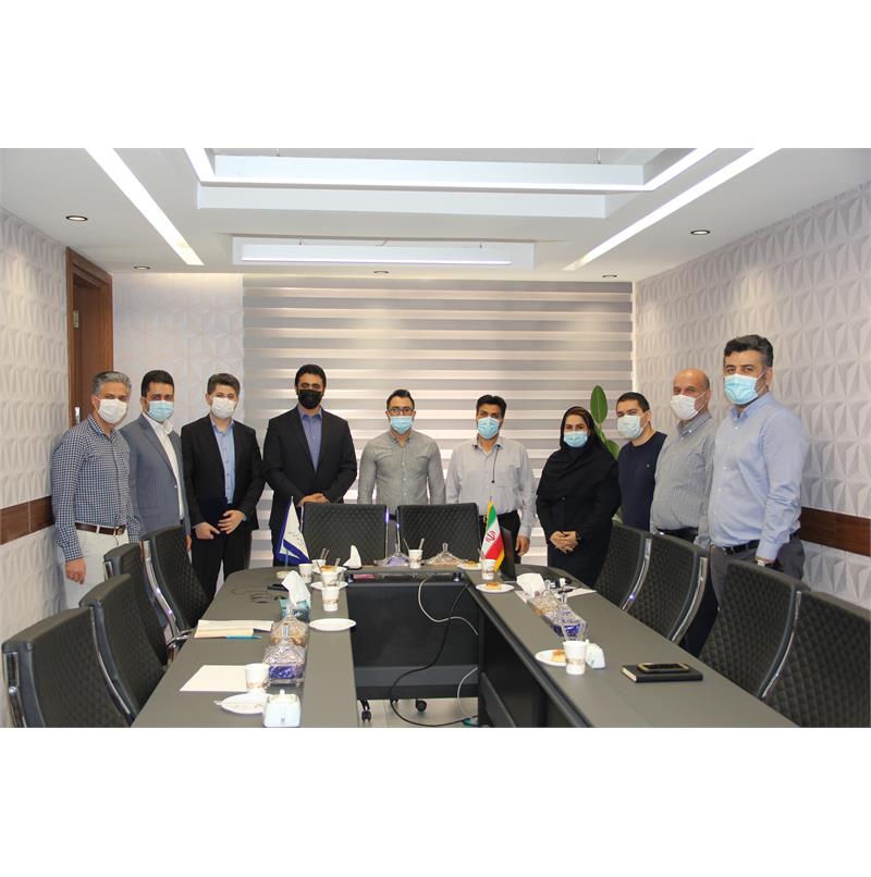 مراسم معارفه جناب آقای دکترامیر کوهی در سالن کنفرانس شرکت با حضور مدیرعامل